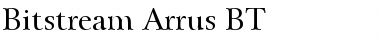Download Arrus BT Roman Font