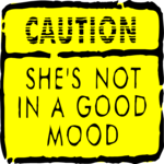 Not in Good Mood - She