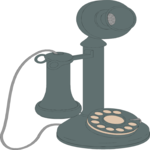 Telephone - Antique 10 Clip Art