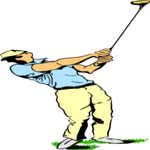 Golfer 10 Clip Art