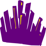 City Cartoon - Sunset