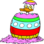 Duck in Easter Egg 3