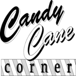 Candy Cane Corner Clip Art