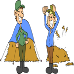 Farmer Competition Clip Art