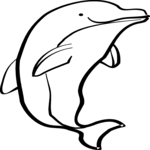 Dolphin 01 Clip Art