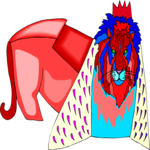 Lion 1 Clip Art