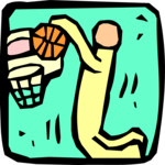 Basketball - Slam Dunk 2 Clip Art