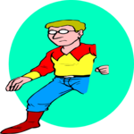 Dimension Man Clip Art