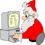 Santa with List 11