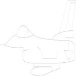 Plane 014 Clip Art