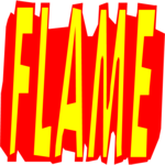 Flame - Title Clip Art