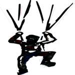 Sky Diving - Abstract