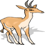 Antelope 42 Clip Art