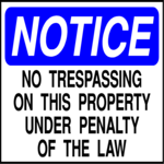No Trespassing 2