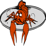 Lobster - Sad Clip Art