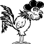 Rooster 03 Clip Art