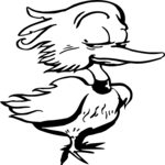 Duck - Sly Clip Art