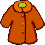 Fur Coat 2 Clip Art