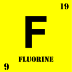 Flourine (Chemical Elements) Clip Art