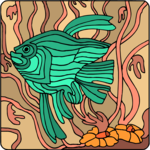 Fish 140 Clip Art