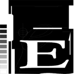 Typographic E