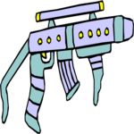 Space Gun 8 Clip Art