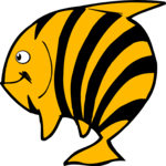 Fish - Hunched Clip Art