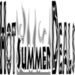Hot Summer Deals Clip Art