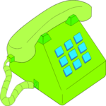 Telephone 098 Clip Art