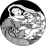 Mother Holding Child 2