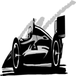 Auto Racing - Car 20 Clip Art
