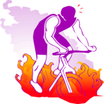 Exercise Bike 2 Clip Art