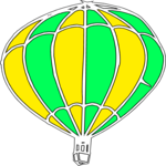 Hot Air Balloon 14 Clip Art