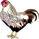 Chicken 12 Clip Art