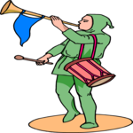 Horn Player - Medieval