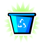 Recycling Bin 3 Clip Art