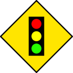 Traffic Light Ahead 6 Clip Art
