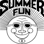 Summer Fun Title 2 Clip Art