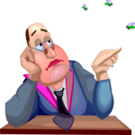 Businessman - Bored 3