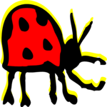Ladybug 08 Clip Art