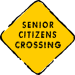 Senior Citizens Crossing Clip Art