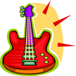 Guitar - Electric 24 Clip Art