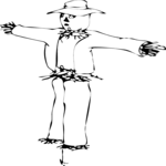 Scarecrow 1 Clip Art