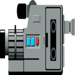Video Camera 04 Clip Art