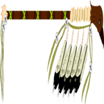 Tribal Staff Clip Art