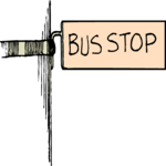 Bus Stop 2 Clip Art