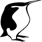 Penguin 09 Clip Art