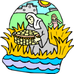 Moses - Baby 4 Clip Art