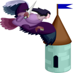 Harpy over Tower
