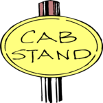 Cab Stand Clip Art
